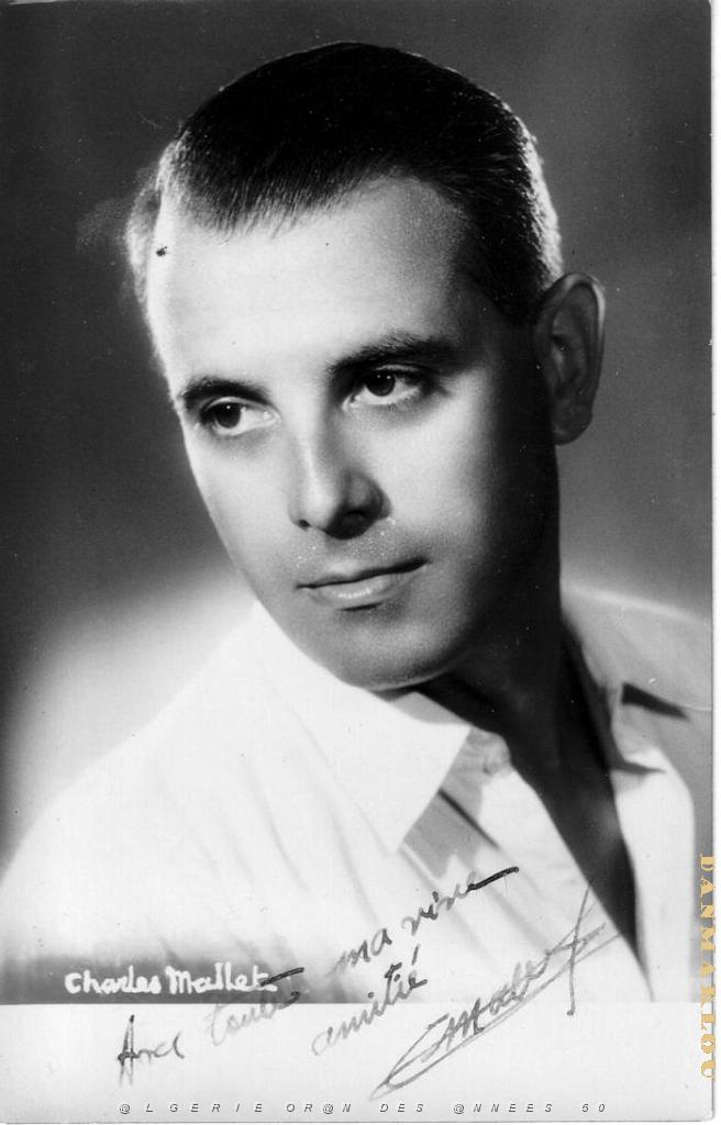 10 CHARLES MALLET DE LA TROUPE THEATRALE DE RADIO ALGER 1952.JPG